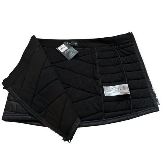 NWT Smartwool Smartloft Quilted Puffer Full Zip Mini Skirt Black Small MSRP$120 - Picture 7 of 17